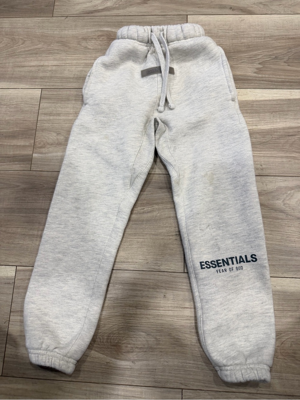 Fear of God ESSENTIALS Kids Light Gray Sweatpants